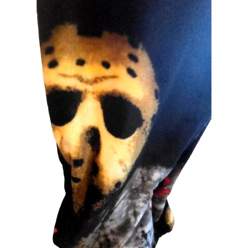 Friday the 13th Jason Voorhees Soft Plush Throw Blanket 50 x 60 Inch Horror New